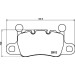 BREMBO Bremsklötze HA | PORSCHE 911 11 | P 65 038 BREMBO Bremsklötze HA | PORSCHE 911 11 | P 65 038
