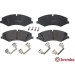 BREMBO Bremsklötze VA | LAND ROVER Range Rover 12 | P 44 024 BREMBO Bremsklötze VA | LAND ROVER Range Rover 12 | P 44 024