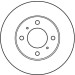 TRW Bremsscheibe DF4022