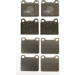 Bremsklötze HA | VOLVO S70,240,740,850,940 77 | GDB1160 Bremsklötze HA | VOLVO S70,240,740,850,940 77 | GDB1160