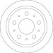 TRW Bremsscheibe TRW Bremsscheibe