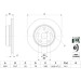 Bremsscheibe HA | BMW X3 04 | 0 986 479 166 Bremsscheibe HA | BMW X3 04 | 0 986 479 166