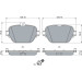 BOSCH | Bremsbelagsatz, Scheibenbremse