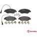 BREMBO Bremsklötze VA | LANCIA Delta,FIAT Bravo,ALFA Mito 08 | P 23 145 BREMBO Bremsklötze VA | LANCIA Delta,FIAT Bravo,ALFA Mito 08 | P 23 145