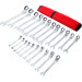 BGS Ratschenring-Maulschlüssel-Satz | flexible Köpfe | SW 6 - 32 mm | 22-tlg | 30011 BGS Ratschenring-Maulschlüssel-Satz | flexible Köpfe | SW 6 - 32 mm | 22-tlg | 30011