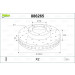 VALEO Bremsscheibe | 886265 VALEO Bremsscheibe | 886265
