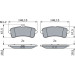 Bremsklötze | MERCEDES E, S-Klasse 13 | 0 986 494 764 Bremsklötze | MERCEDES E, S-Klasse 13 | 0 986 494 764