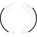 Handbremsbacken Kia Sportage 04-/Tuscon 190X40 | 91066400 Handbremsbacken Kia Sportage 04-/Tuscon 190X40 | 91066400