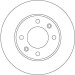 Bremsscheibe Citroen T. Berlingo/C2/C3/C4/Xsara 99 | DF4185
