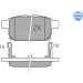 Bremsbelagsatz Suzuki T. Swift 10- Mit Sensor | 025 252 5814/W Bremsbelagsatz Suzuki T. Swift 10- Mit Sensor | 025 252 5814/W