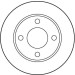 Bremsscheibe Vw T. A80/100 | DF1526 Bremsscheibe Vw T. A80/100 | DF1526