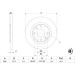 Bremsscheibe | CITROEN,PEUGEOT | 0 986 479 B51 Bremsscheibe | CITROEN,PEUGEOT | 0 986 479 B51
