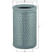 MAHLE Luftfilter | LX 646/1 MAHLE Luftfilter | LX 646/1