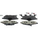 Bremsklötze | CITROEN,VOLVO | 0 986 494 262 Bremsklötze | CITROEN,VOLVO | 0 986 494 262