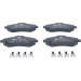 Bremsbelagsatz Fiat P. Freemont 2.0 Jtd/2.4-3.6 11 | 13.0460-2766.2 Bremsbelagsatz Fiat P. Freemont 2.0 Jtd/2.4-3.6 11 | 13.0460-2766.2