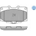 Bremsbelagsatz Subaru P. Impreza 98-/Nissan 300Zx Mit Sensor | 025 218 5415/W Bremsbelagsatz Subaru P. Impreza 98-/Nissan 300Zx Mit Sensor | 025 218 5415/W