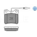 Bremsbelagsatz Db T. Vito 108-114 02/96- Mit Sensor | 025 219 0417/W Bremsbelagsatz Db T. Vito 108-114 02/96- Mit Sensor | 025 219 0417/W