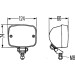 Nebelschlussleuchte | LKW | 2NE 002 985-001 Nebelschlussleuchte | LKW | 2NE 002 985-001