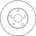 Bremsscheibe Toyota P. Avensis | DF1431