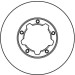 Bremsscheibe Nissan P. Trade 2.3D/3.0 01/94-10/01 | DF2001 Bremsscheibe Nissan P. Trade 2.3D/3.0 01/94-10/01 | DF2001
