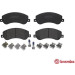 BREMBO Bremsklötze VA | VW Amarok 10 | P 85 115 BREMBO Bremsklötze VA | VW Amarok 10 | P 85 115