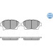 Bremsbelagsatz Toyota P. Corolla 02-/Yaris 99-/Prius 00- Mit Sensor | 025 235 1015/W Bremsbelagsatz Toyota P. Corolla 02-/Yaris 99-/Prius 00- Mit Sensor | 025 235 1015/W