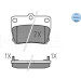 Bremsbelagsatz Toyota T. Rav-4 1.8/2.0/2.0D 00- Mit Sensor | 025 236 5614/W Bremsbelagsatz Toyota T. Rav-4 1.8/2.0/2.0D 00- Mit Sensor | 025 236 5614/W