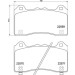 BREMBO Bremsklötze VA | FORD Focus 10 | P 24 202 BREMBO Bremsklötze VA | FORD Focus 10 | P 24 202