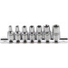 BGS Steckschlüssel-Einsatz-Satz E-Profil | Antrieb Innenvierkant 6,3 mm (1/4"""") | SW E4 - E11 | 7-tlg | 6402 BGS Steckschlüssel-Einsatz-Satz E-Profil | Antrieb Innenvierkant 6,3 mm (1/4"""") | SW E4 - E11 | 7-tlg | 6402