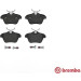 BREMBO Bremsklötze HA | ALFA 156, 164, 166 LANCIA Kappa 94-01 | P 23 067 BREMBO Bremsklötze HA | ALFA 156, 164, 166 LANCIA Kappa 94-01 | P 23 067