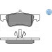Bremsbelagsatz Vw T. Touareg/T5 02- Mit Sensor | 025 243 6719/W Bremsbelagsatz Vw T. Touareg/T5 02- Mit Sensor | 025 243 6719/W