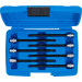 BGS Bit-Einsatz-Sortiment | Antrieb Innenvierkant 6,3 mm (1/4"""") | T-Profil (für Torx) mit Kugelkopf T10 - T40 | 7-tlg | 8618 BGS Bit-Einsatz-Sortiment | Antrieb Innenvierkant 6,3 mm (1/4"""") | T-Profil (für Torx) mit Kugelkopf T10 - T40 | 7-tlg | 8618