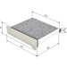 Aktivkohlefilter | MITSUBISHI | 1987432426 Aktivkohlefilter | MITSUBISHI | 1987432426