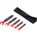 BGS VDE-Einmaulschlüssel-Satz | SW 7 - 14 mm | 5-tlg | 7159 BGS VDE-Einmaulschlüssel-Satz | SW 7 - 14 mm | 5-tlg | 7159