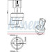 NISSENS Sensor, Kühlmitteltemperatur 207006 NISSENS Sensor, Kühlmitteltemperatur 207006