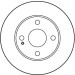 Bremsscheibe Mazda S. 323 | DF2719 Bremsscheibe Mazda S. 323 | DF2719