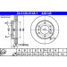 Bremsscheibe Mitsubishi P. Pajero 2.5-3.2Di-D/3.5-3.8 00 | 24.0126-0145.1 Bremsscheibe Mitsubishi P. Pajero 2.5-3.2Di-D/3.5-3.8 00 | 24.0126-0145.1