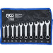 BGS Maul-Ringschlüssel-Satz | extra kurz | SW 10 - 19 mm | 10-tlg | 1188 BGS Maul-Ringschlüssel-Satz | extra kurz | SW 10 - 19 mm | 10-tlg | 1188