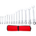 BGS Ratschenring-Maulschlüssel-Satz | flexible Köpfe | SW 8 - 32 mm | 13-tlg | 30012 BGS Ratschenring-Maulschlüssel-Satz | flexible Köpfe | SW 8 - 32 mm | 13-tlg | 30012