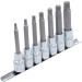 BGS Bit-Einsatz-Satz | Antrieb Innenvierkant 12,5 mm (1/2"""") | Innenvielzahn (für XZN) M5 - M14 | 7-tlg | 5175 BGS Bit-Einsatz-Satz | Antrieb Innenvierkant 12,5 mm (1/2"""") | Innenvielzahn (für XZN) M5 - M14 | 7-tlg | 5175