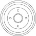 Bremstrommel | FORD Focus 98-07 | DB4275