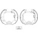 Satz Bremsbacken Opel Agila (H00) 1.0 12V, 1.2 16V 09.00-, 1.3 Cdti 08.03 | 84058000 Satz Bremsbacken Opel Agila (H00) 1.0 12V, 1.2 16V 09.00-, 1.3 Cdti 08.03 | 84058000