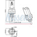 NISSENS Sensor, Kühlmitteltemperatur 207087 FIRST FIT