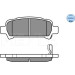 Bremsbelagsatz Subaru T. Forester/Impreza 97- Mit Sensor | 025 235 7214/W Bremsbelagsatz Subaru T. Forester/Impreza 97- Mit Sensor | 025 235 7214/W