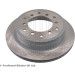 Bremsscheibe Toyota T. Land Cruiser 3.0 D-4D 10 | ADT343281 Bremsscheibe Toyota T. Land Cruiser 3.0 D-4D 10 | ADT343281