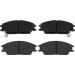 Bremsbelagsatz Hyundai P. Accent/P | GDB893 Bremsbelagsatz Hyundai P. Accent/P | GDB893