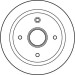10 472 014 Bremstrommel | OPEL Corsa,Combo,Tigra 00 | DB4302
