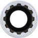 BGS Steckschlüssel-Einsatz Gear Lock, tief | Antrieb Innenvierkant 10 mm (3/8"""") | SW 12 mm | 10352 BGS Steckschlüssel-Einsatz Gear Lock, tief | Antrieb Innenvierkant 10 mm (3/8"""") | SW 12 mm | 10352