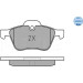Bremsbelagsatz Mini P. Mini Coope | 252328118