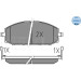 Bremsbelagsatz Nissan P. Patrol 2.8Tdi 98- Mit Sensor | 025 236 1118/W Bremsbelagsatz Nissan P. Patrol 2.8Tdi 98- Mit Sensor | 025 236 1118/W